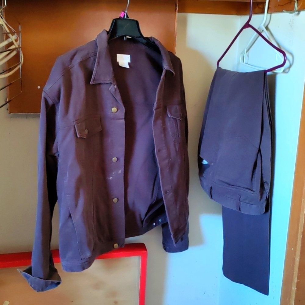 KING SIZE corduroy Jacket and pants